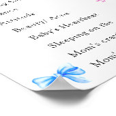 Old Wives Tales Geslacht onthullingsbord Poster (Hoek)