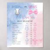 Old Wives Tales onthullen geslachtsteken Poster (Voorkant)