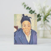 Old Woman of Arles, Vincent van Gogh Briefkaart (Staand voorkant)