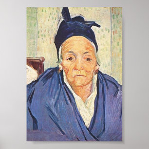 Old Woman of Arles, Vincent van Gogh Poster