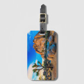 Old Woman Rock - Joshua Tree National Park Bagagelabel (Voorkant (verticaal))