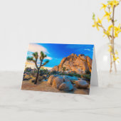 Old Woman Rock - Joshua Tree National Park Kaart (Gele Bloem)