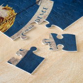 Old Wood Louisiana Vlag; Legpuzzel (Zijkant)