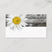 Old Wood Shasta Daisy Place Cards Plaatskaartje (Achterkant)