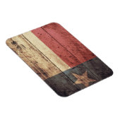 Old Wood Texas Flag Magneet (Rechterzijde)