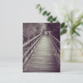 Old Wooden Boardwalk Briefkaart (Staand voorkant)