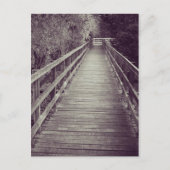 Old Wooden Boardwalk Briefkaart (Voorkant)