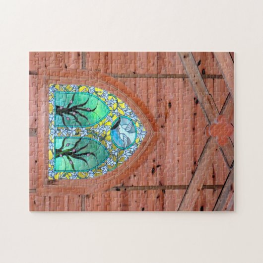 Old Wooden Church Legpuzzel (Horizontaal)