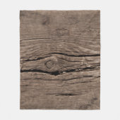 Old wooden sleepers textured backgroundabstract, a fleece deken (Voorkant)