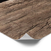 Old wooden sleepers textured backgroundabstract, a poster (Hoek)