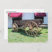 Old Wooden Wagon Briefkaart (Voorkant / Achterkant)