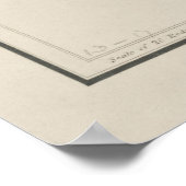 Old Worcester MA Map (1829)  Massachusetts Poster (Hoek)