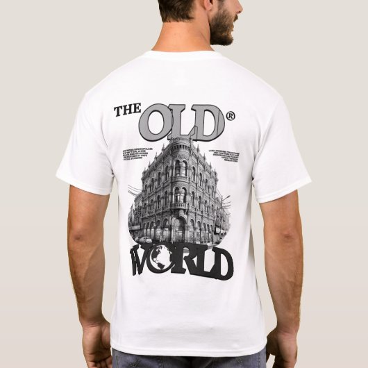 Old World Architecture T-shirt – elegantie (Achterkant)