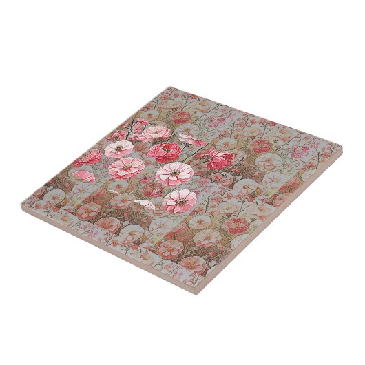 Old World Ceramic Tile Tegeltje (Zijkant)