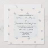 Old World Charm bruiloft uitnodiging (Achterkant)