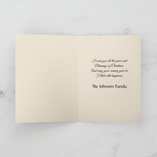 Old World Christmas Christmas 5 Kaart (Binnen)