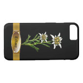 Old World Edelweiss - Aangepast Case-Mate iPhone Case (Achterkant (Horizontaal))