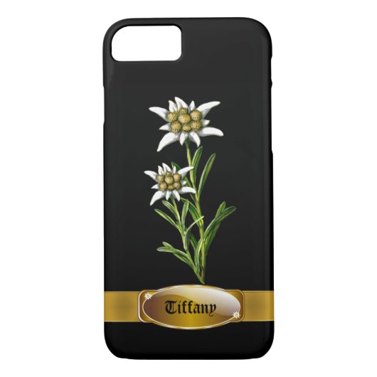 Old World Edelweiss - Aangepast Case-Mate iPhone Case (Achterkant)