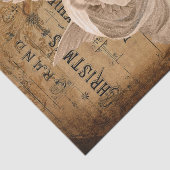 Old World KerstAngel Tissuepapier (Detail)