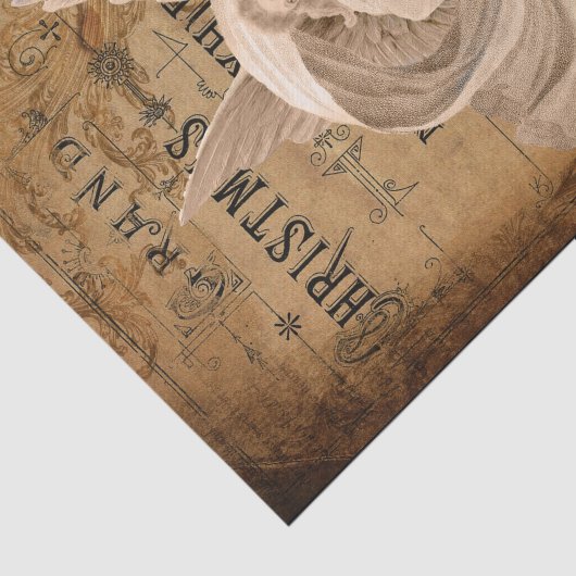 Old World KerstAngel Tissuepapier (Detail)