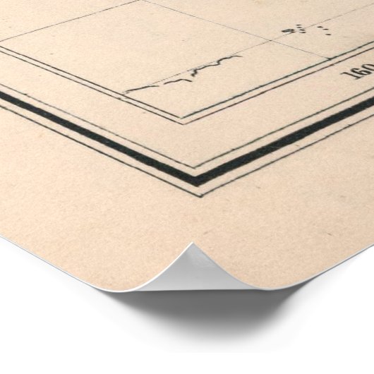 Old World Language Map (1907) Poster (Hoek)