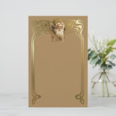 Old World Santa Briefpapier (Staand voorkant)