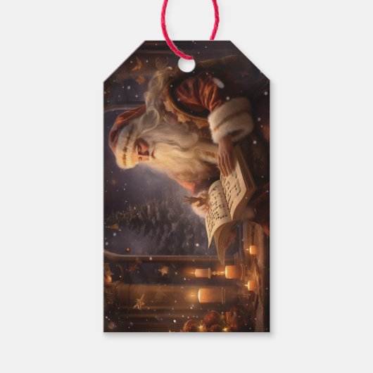 Old World Santa Cadeaulabel (Voorkant)