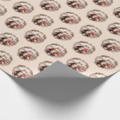 Old World Santa Cadeaupapier (Hoek)