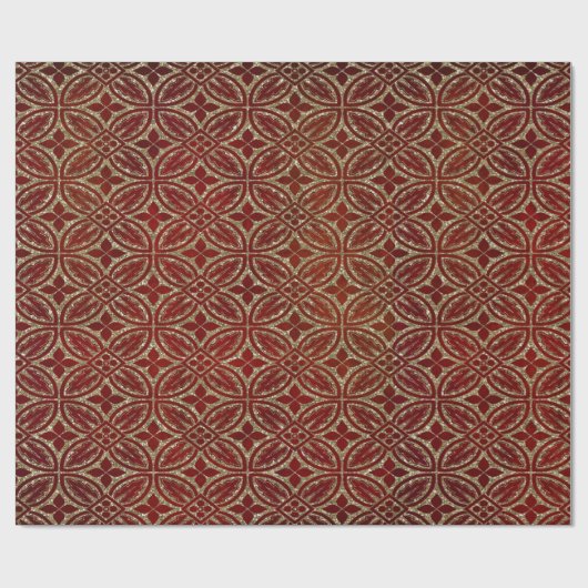 Old World Santa Cadeaupapier (Vlak)