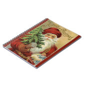 Old World Santa Joyful kerstrood Notitieboek (Linkerzijde)