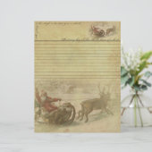 Old World Santa Letterhead - Brief van Santa (Staand voorkant)