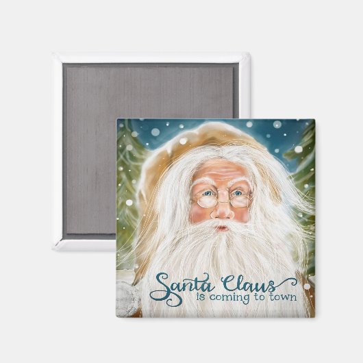 Old World Santa Magneet (Voorkant / Achterkant)