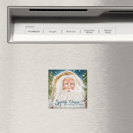 Old World Santa Magneet (Insitu (Vaatwasser))