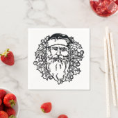 Old World Santa Paper Napkin Servetten (Insitu)