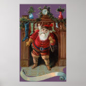 Old World Santa Poster (Voorkant)