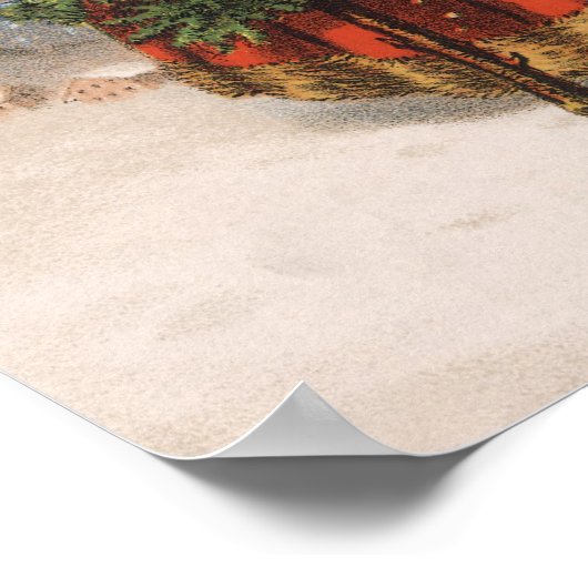 Old World Santa Poster (Hoek)