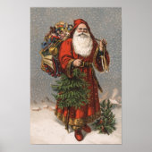 Old World Santa Poster (Voorkant)