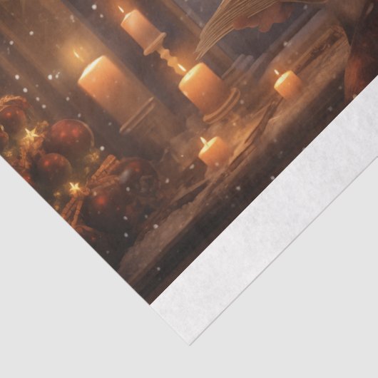 Old World Santa Tissuepapier (Detail)