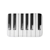 Old Worn Piano Keys Badmat (Voorkant)