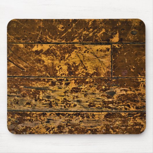 Old Worn Wood Panel Muismat (Voorkant)
