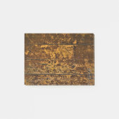 Old Worn Wood Panel Post-it® Notes (Voorkant)