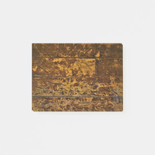 Old Worn Wood Panel Post-it® Notes