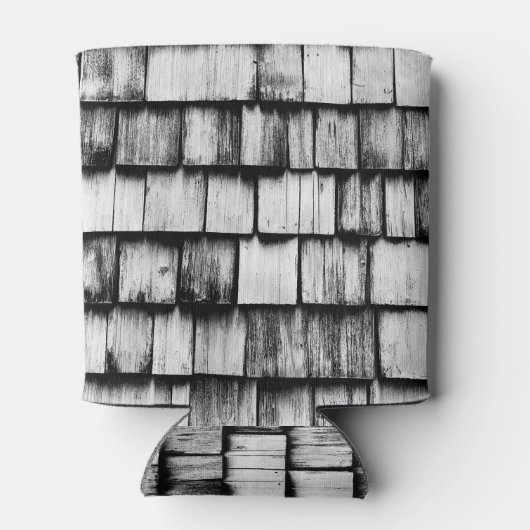 Old Worn Wooden Board Wall Blikjeskoeler (Achterkant)