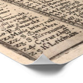 Old Wroclaw Poland Map (1588)  Breslau City Poster (Hoek)