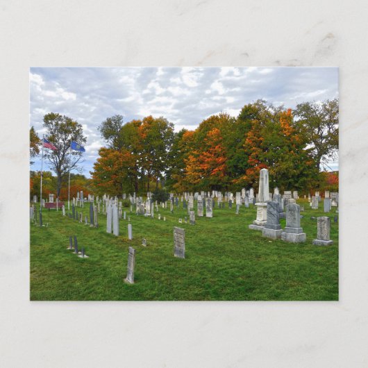 Old Yard Cemetery, Stowe, Vermont Briefkaart (Voorkant)