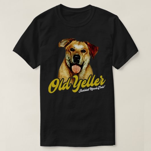 Old Yeller T-shirt (Design voorkant)