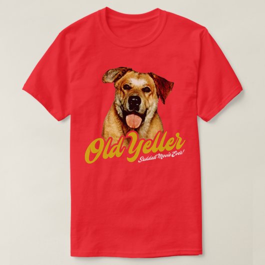Old Yeller T-shirt (Design voorkant)