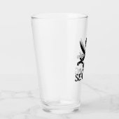 Old Zee Dog Glas (Rechts)