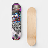 OldCRAZYman Skateboard (Voorkant)