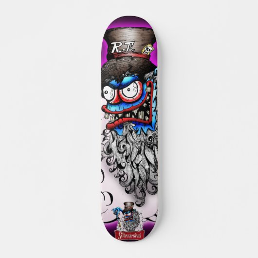 OldCRAZYman Skateboard (Voorkant)